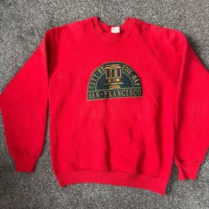 Vintage 90s San Francisco "City By The Bay" Fruit of the Loom Sweatshirt